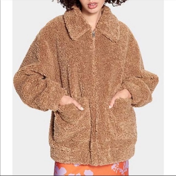 NWT UGG Jackeline Teddy Bear Jacket - Picture 7 of 16